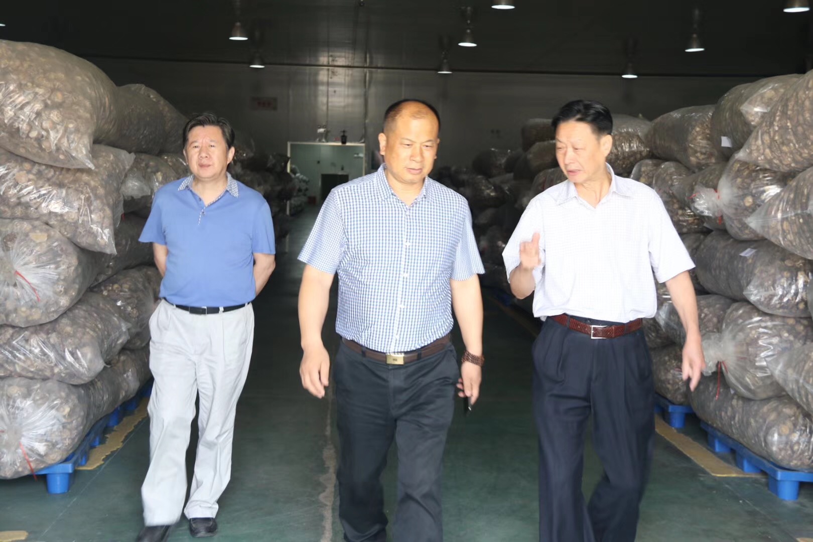 湖北省扶貧開發協會常務副會長黃波蒞臨裕國調研指導